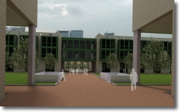 un'immagine in computer grafica del progetto