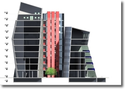 un'immagine in computer grafica del progetto