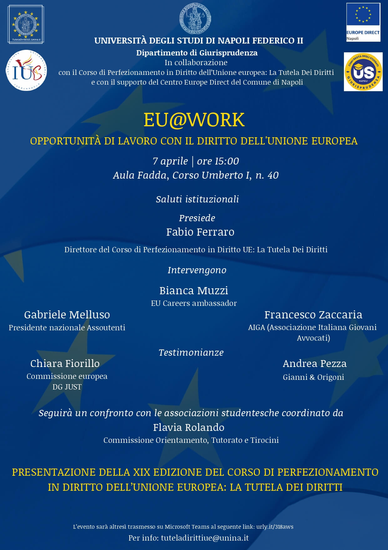 la locandina dell'evento