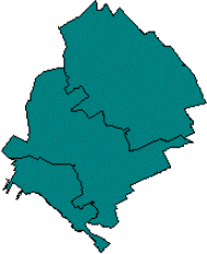 Pianta della Municipalità 6 - Ponticelli Barra S.Giovanni a Teduccio