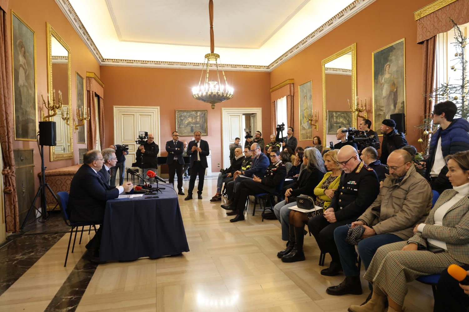 La conferenza stampa in Prefettura
