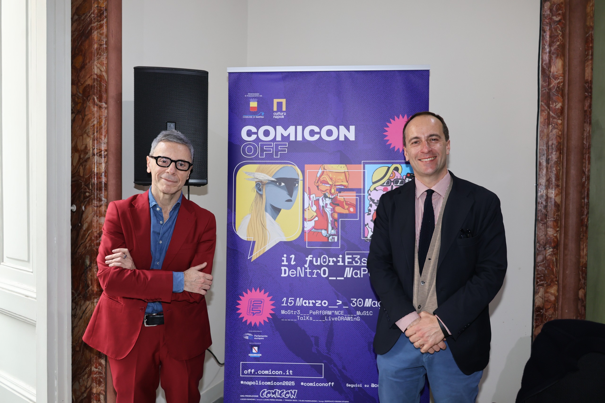 COMIC(ON)OFF 2025 - Il fuori festival dentro Napoli