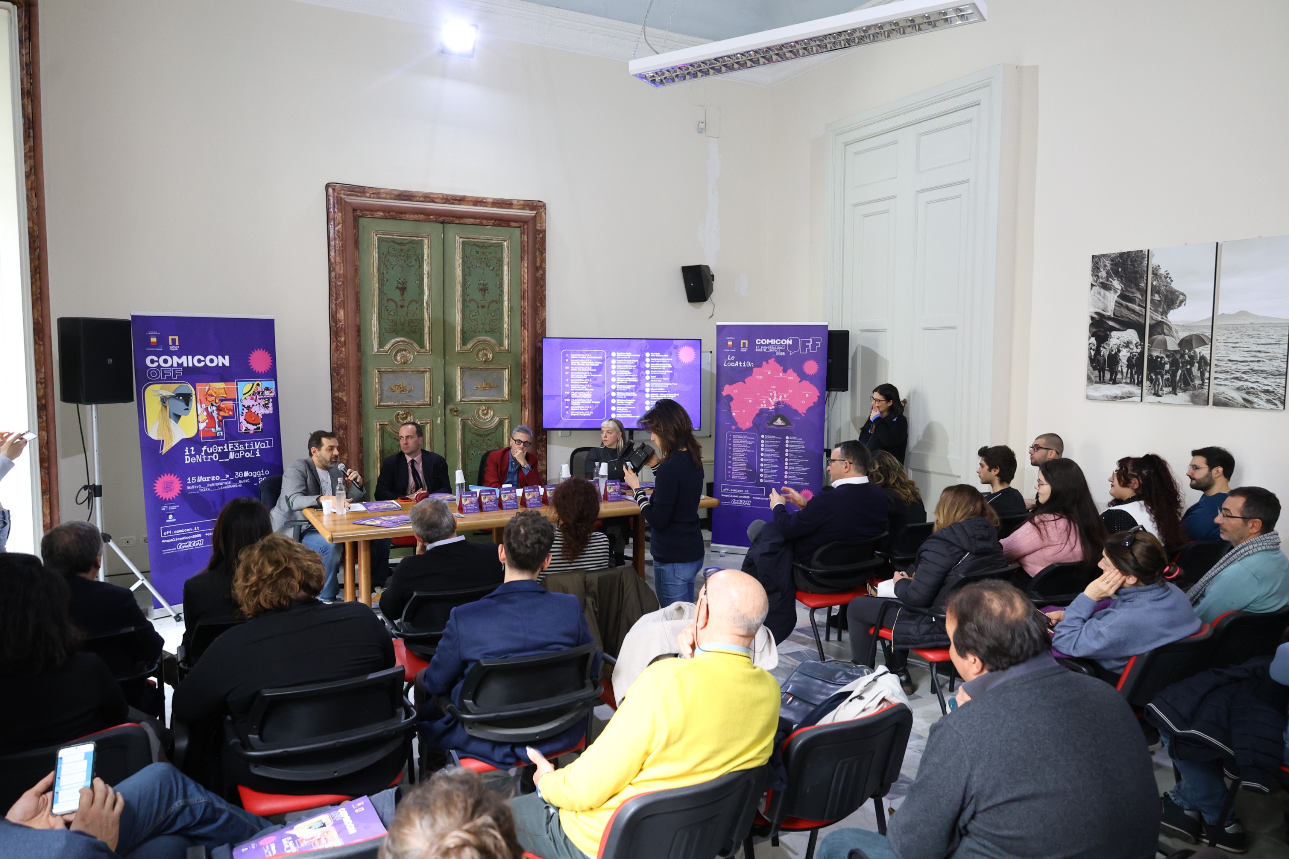 COMIC(ON)OFF 2025 - Il fuori festival dentro Napoli