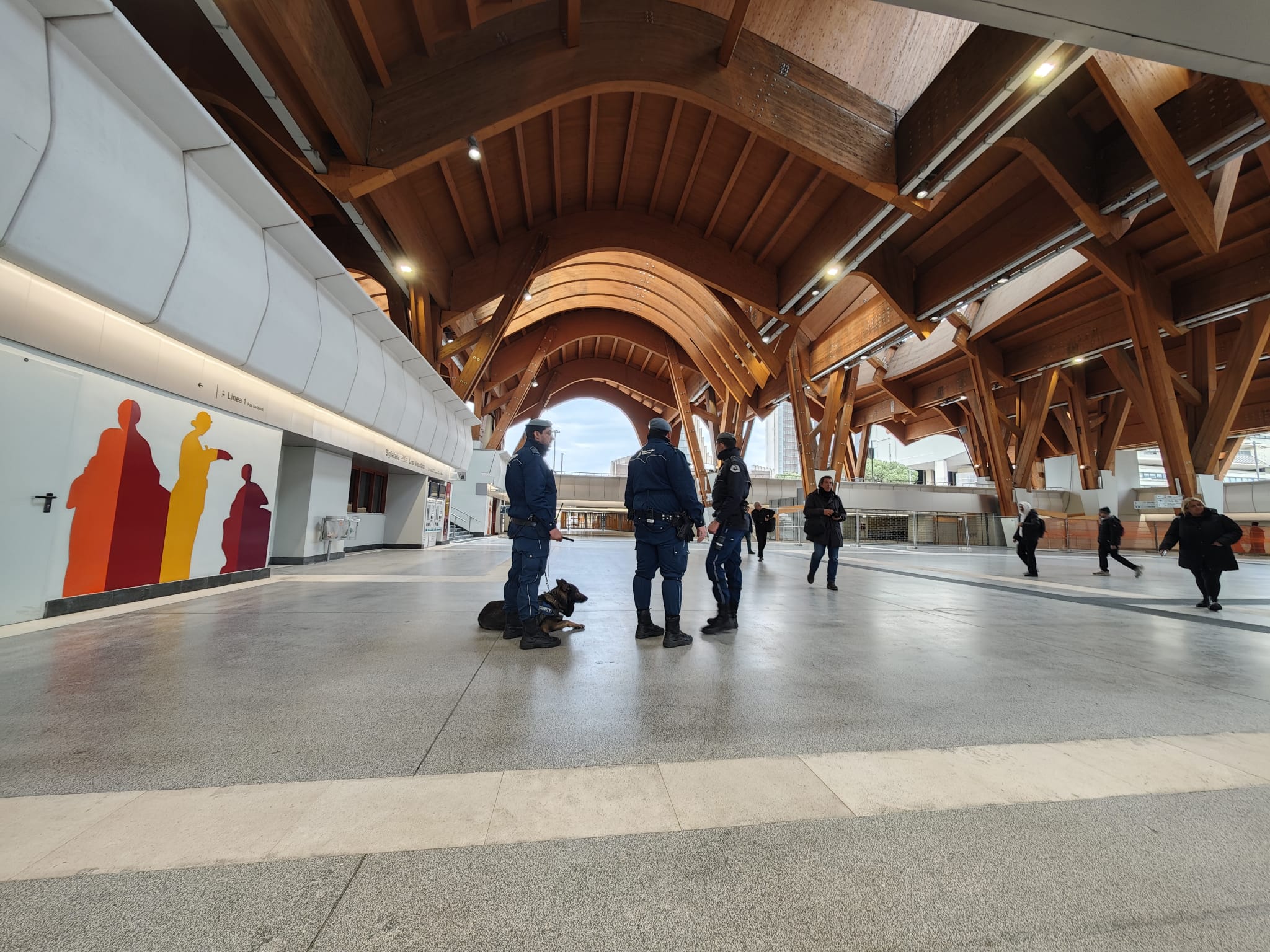 Linea 1, apertura stazione Centro Direzionale