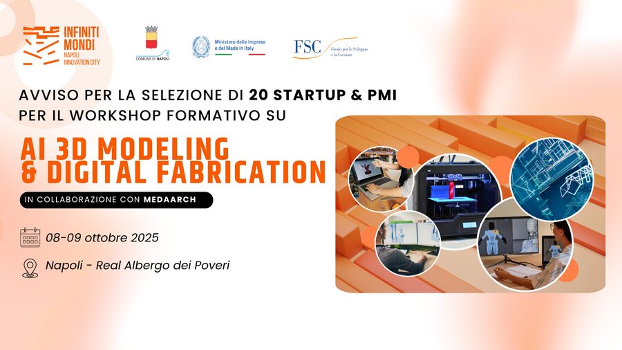 locandina Bando per la selezione di 10 imprese per il Business & Tech Acceleration Program