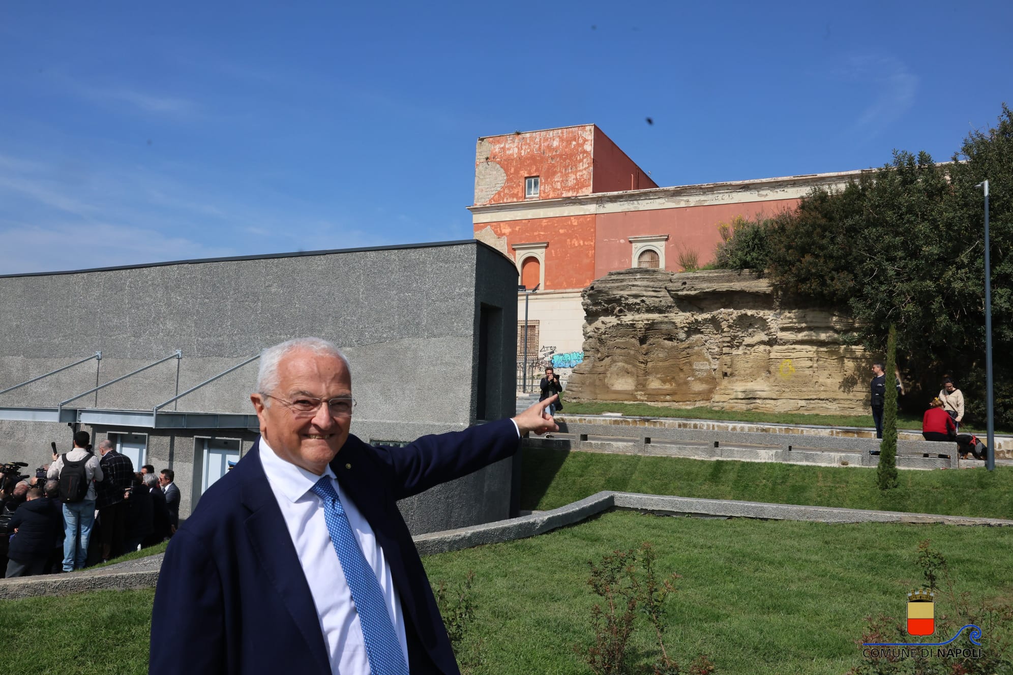 Entra in funzione l'ascensore di monte Echia