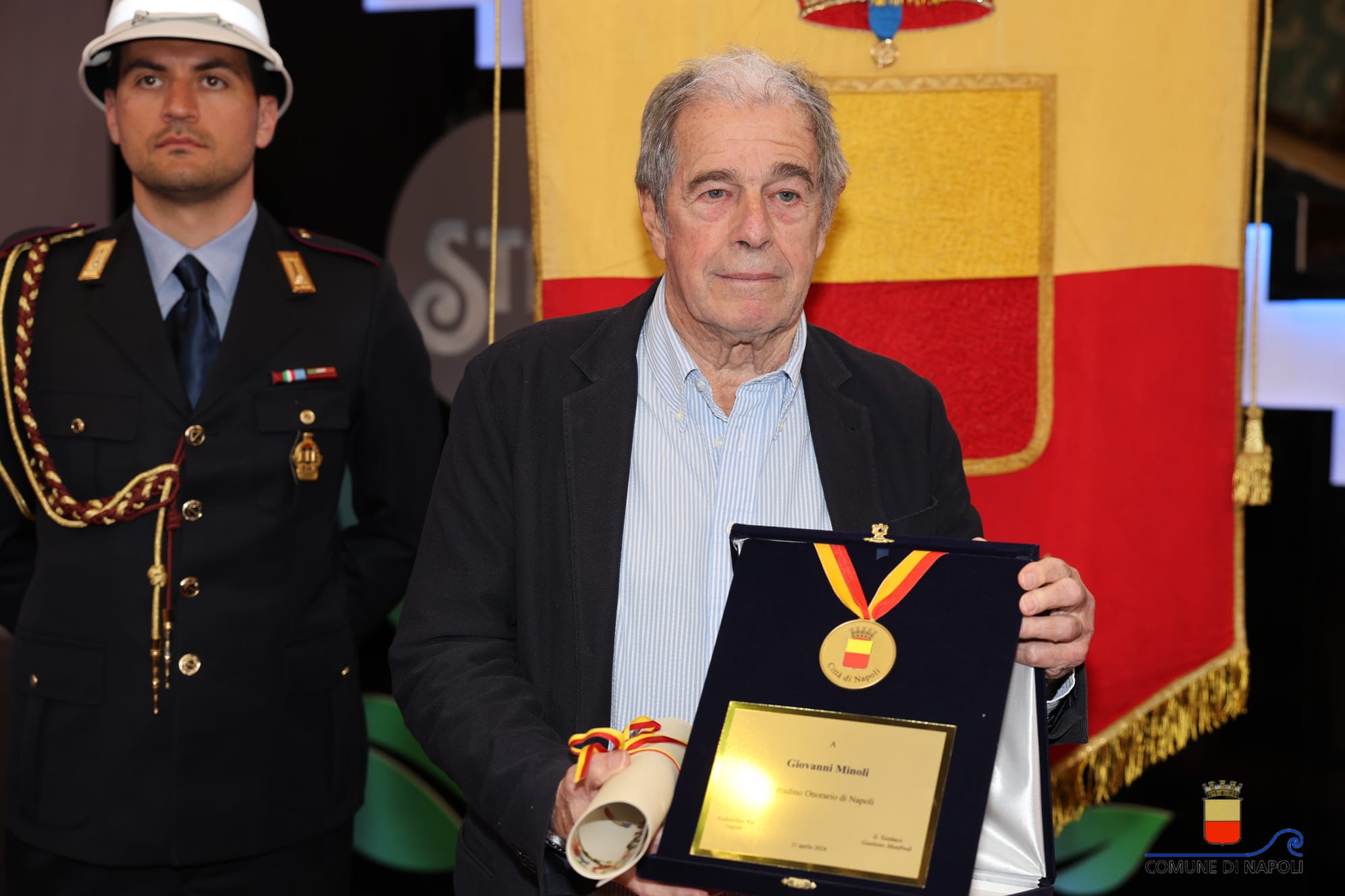 cittadinanza onoraria a Giovanni Minoli