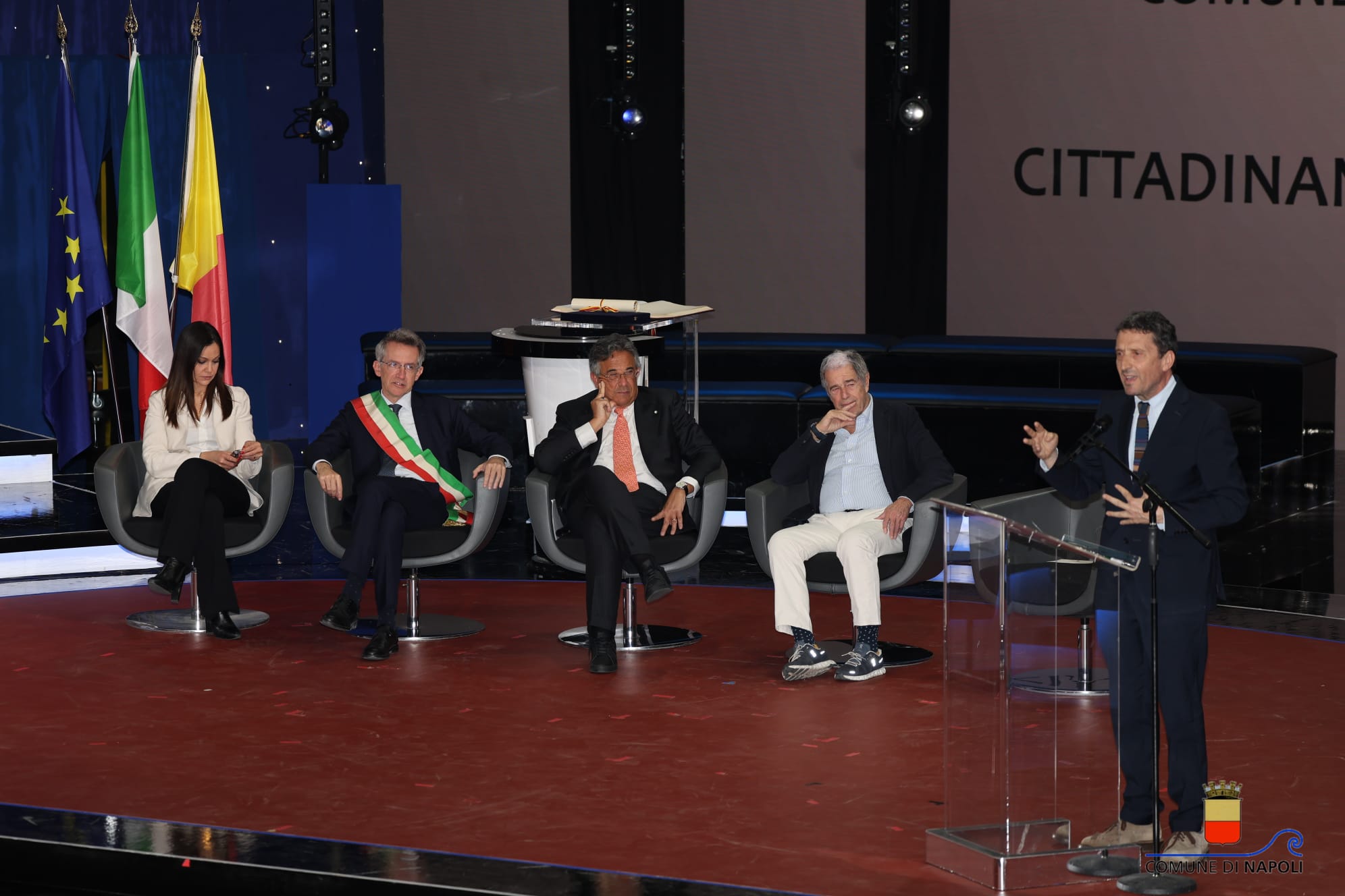 cittadinanza onoraria a Giovanni Minoli