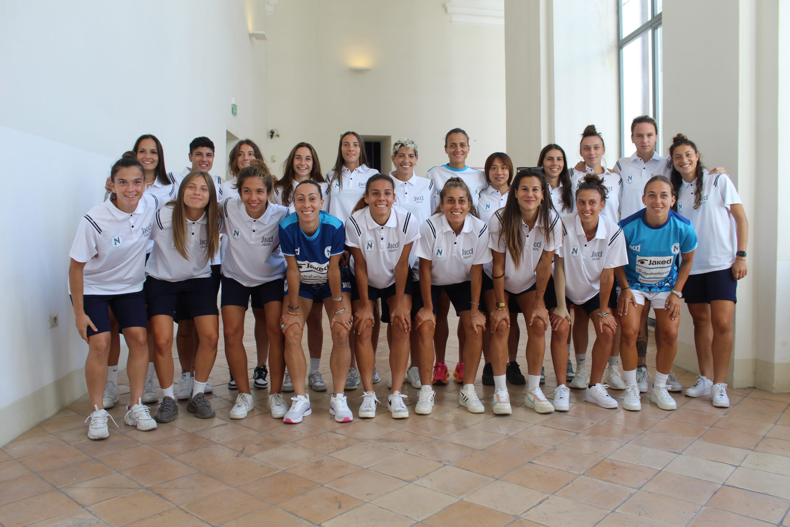 Napoli femminile in serie A, presentata a san Domenico maggiore