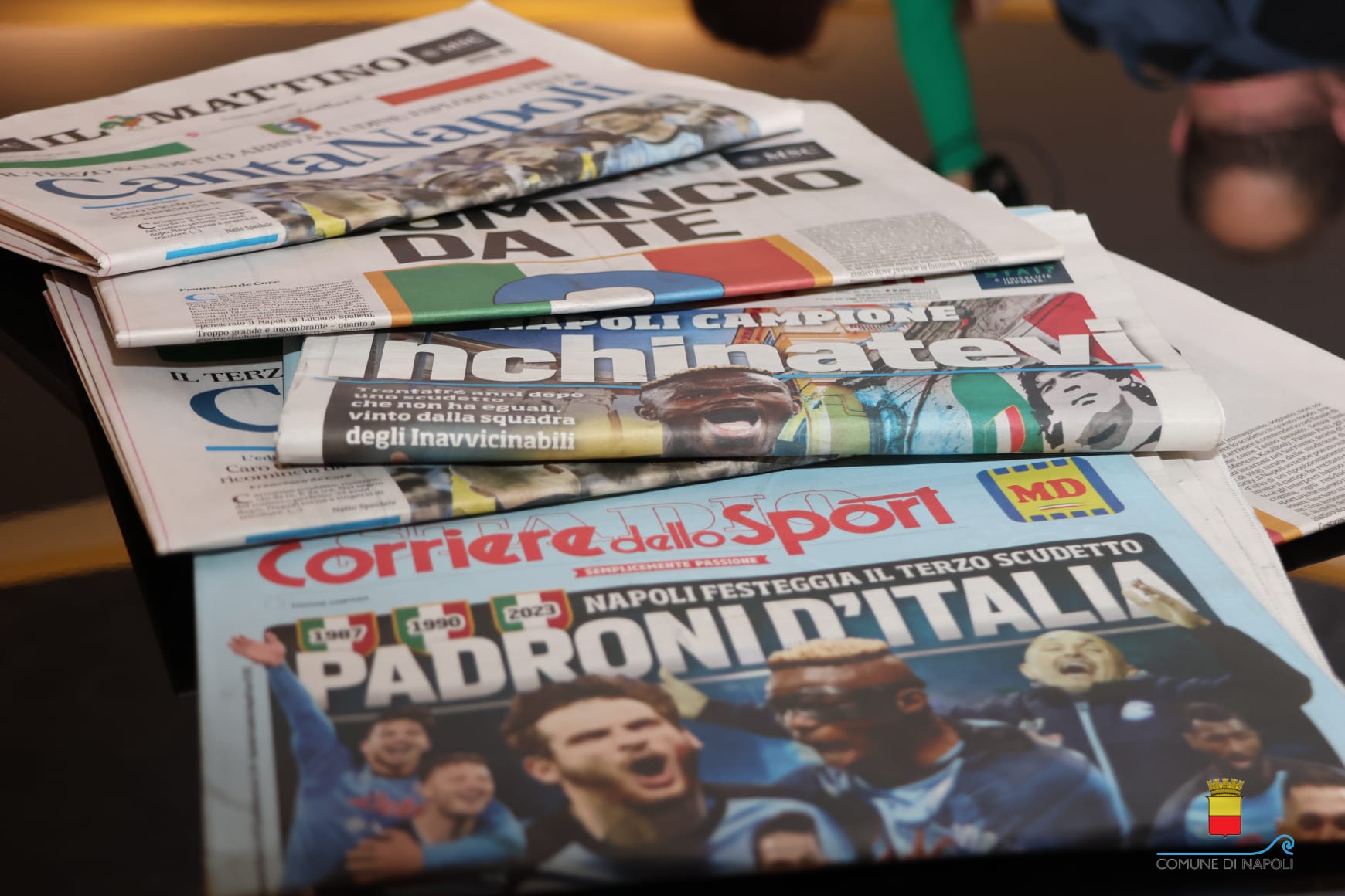 Napoli si risveglia Campione d'Italia!