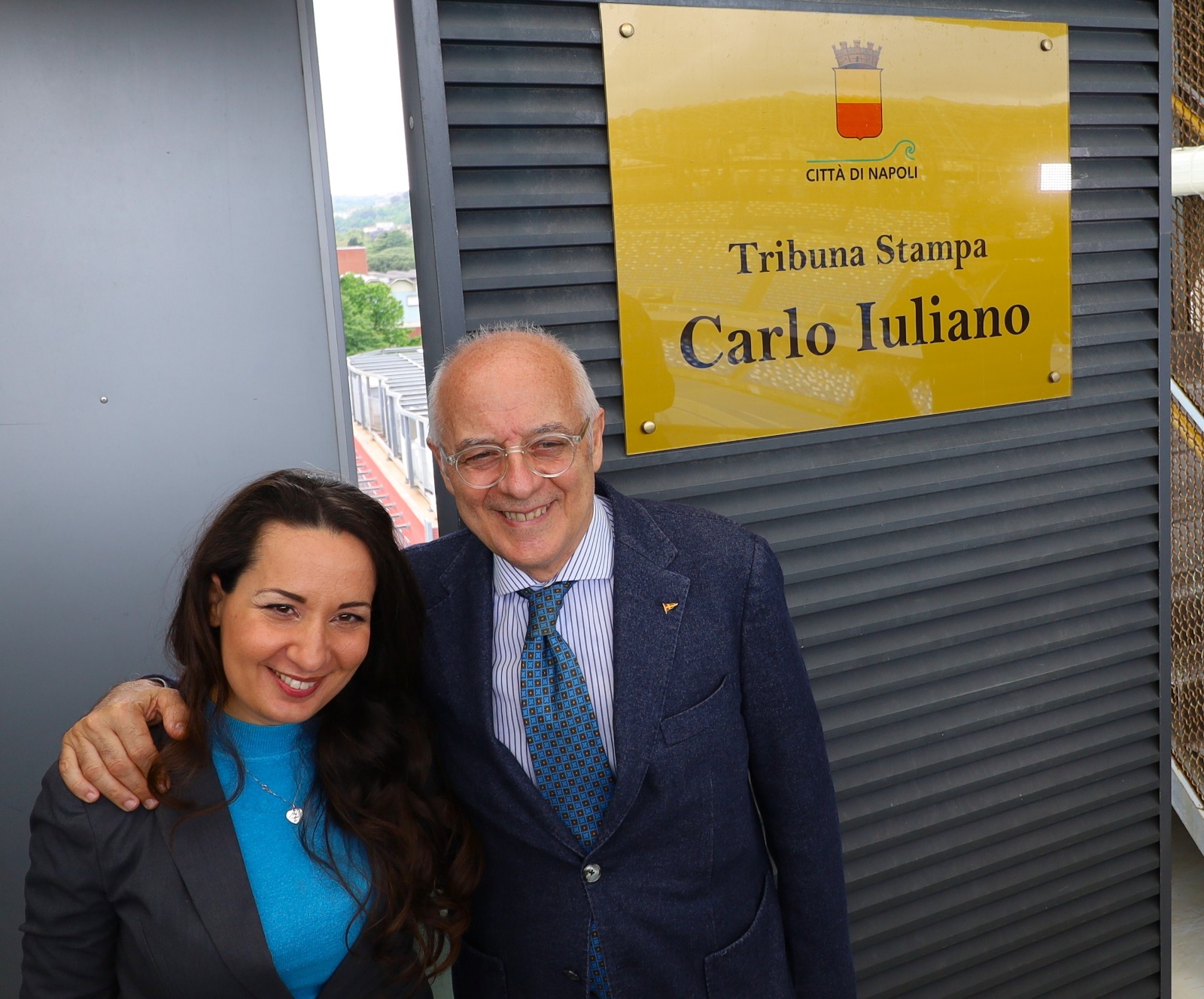 Posizionata presso lo stadio Maradona la nuova targa dedicata a Carlo Juliano