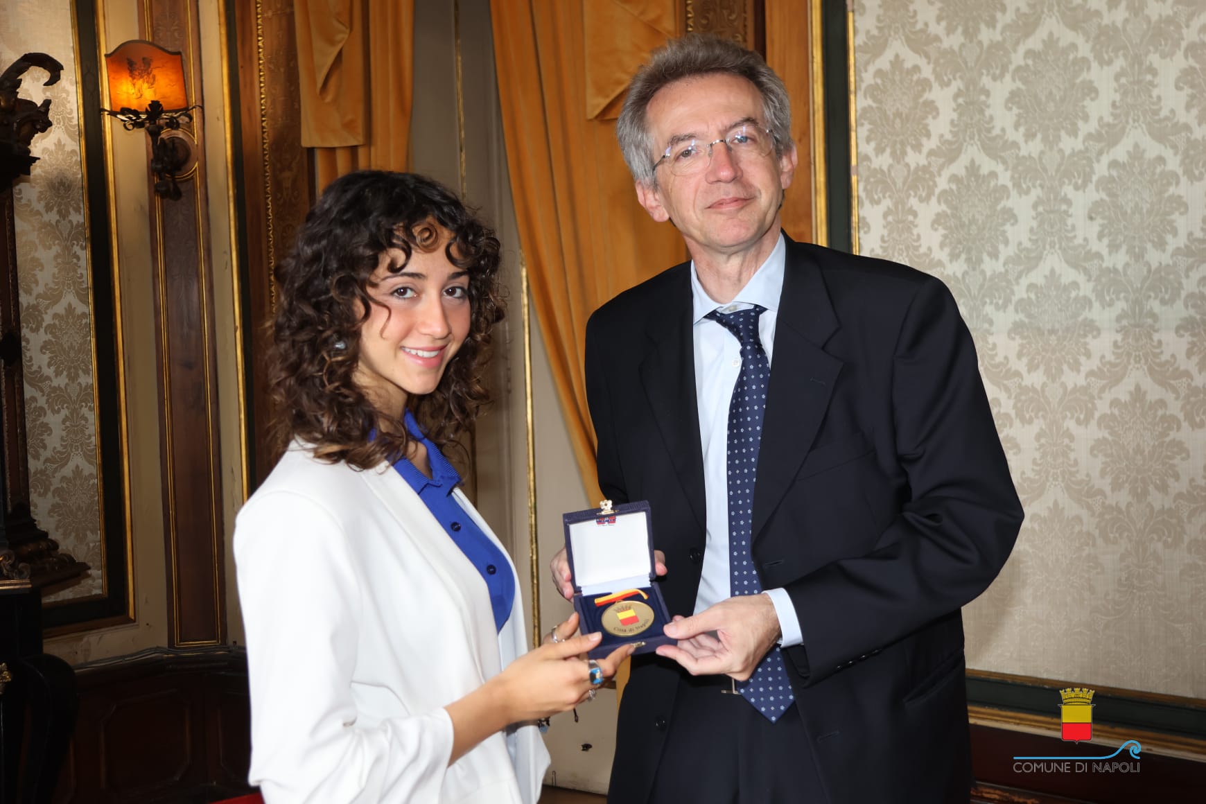 Premiata con la Medaglia della città la giovane Natalia Vacca