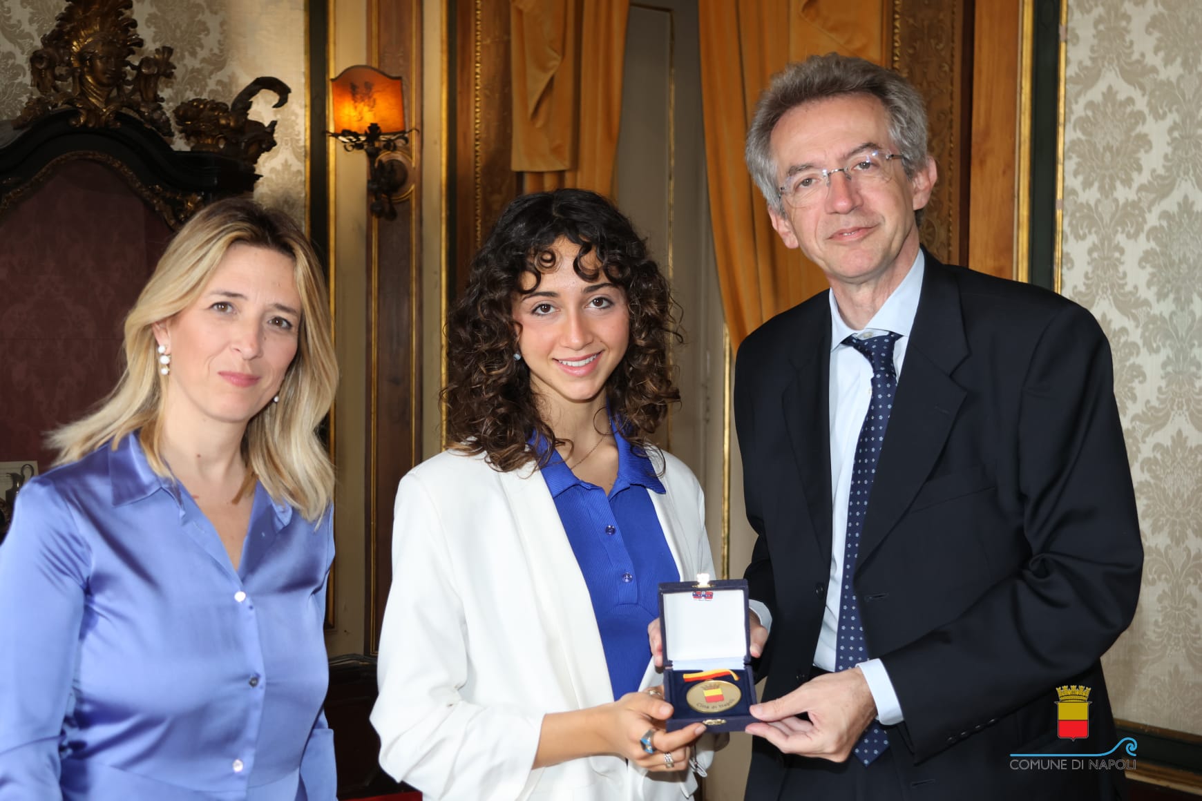 Premiata con la Medaglia della città la giovane Natalia Vacca