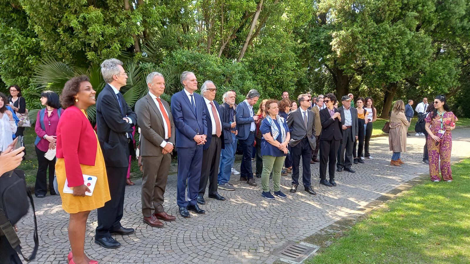 Piantumazione dell'Albero dell'Amicizia a Capodimonte
