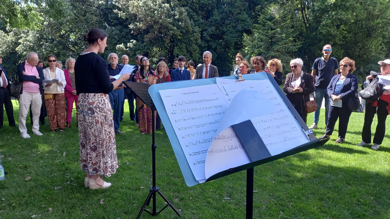 Piantumazione dell'Albero dell'Amicizia a Capodimonte