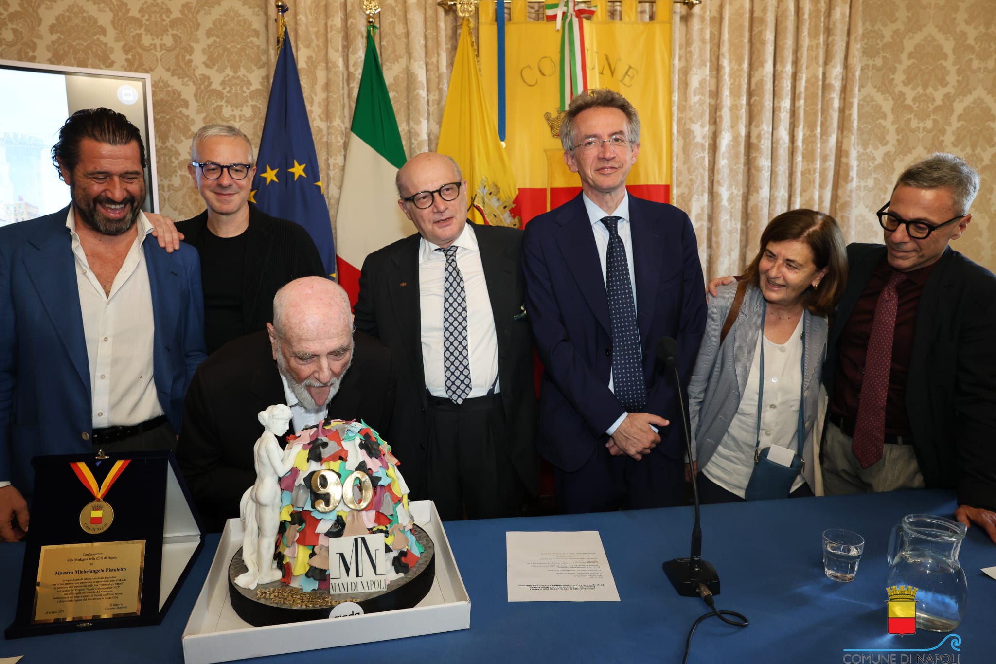 Pistoletto e la "Venere degli stracci"