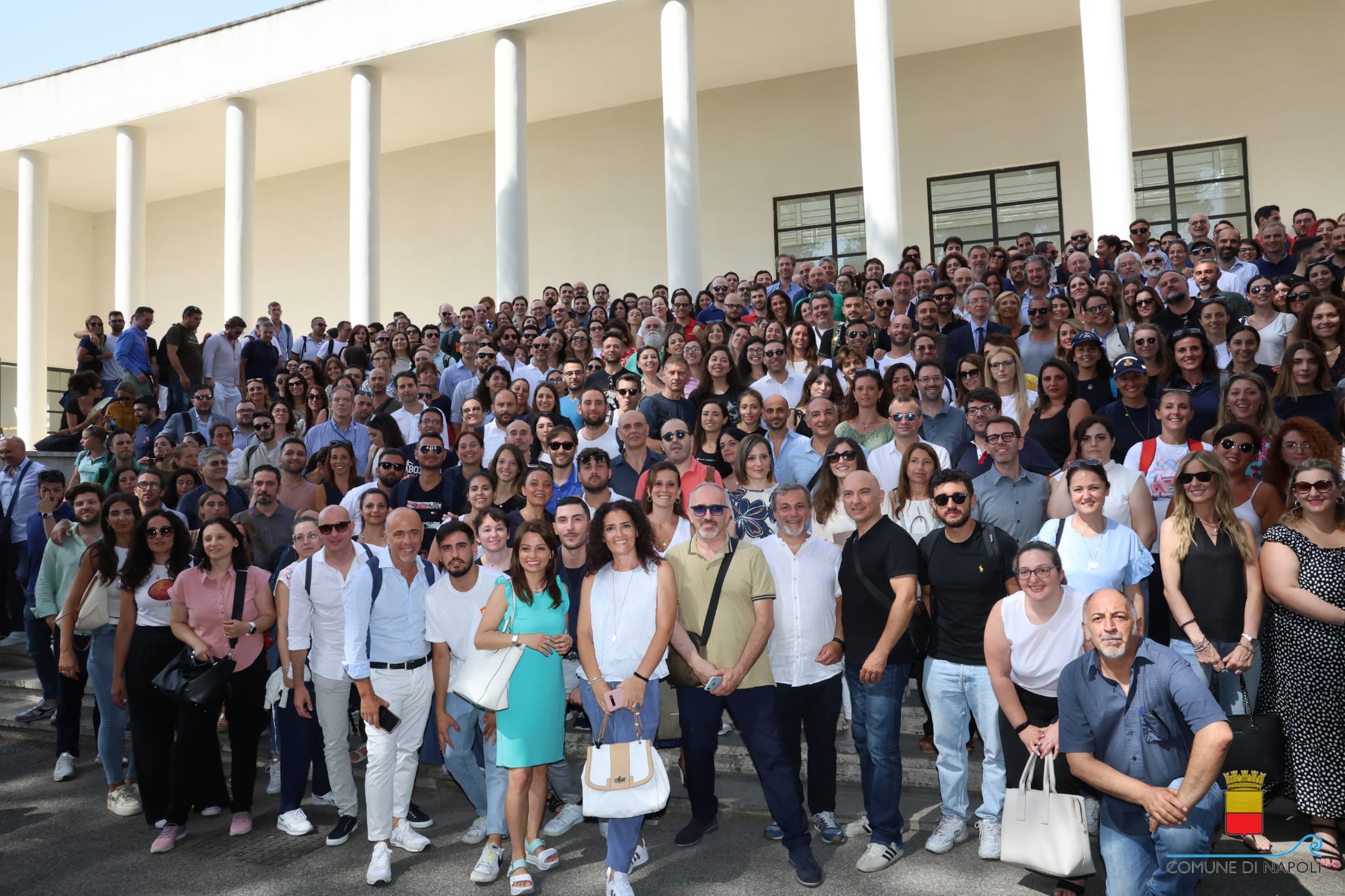 Incontro Sindaco nuovi assunti