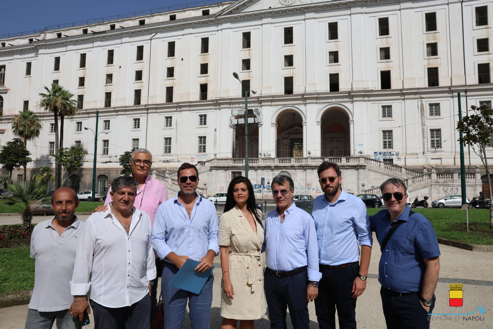 Inaugurati i giardini di piazza Carlo III