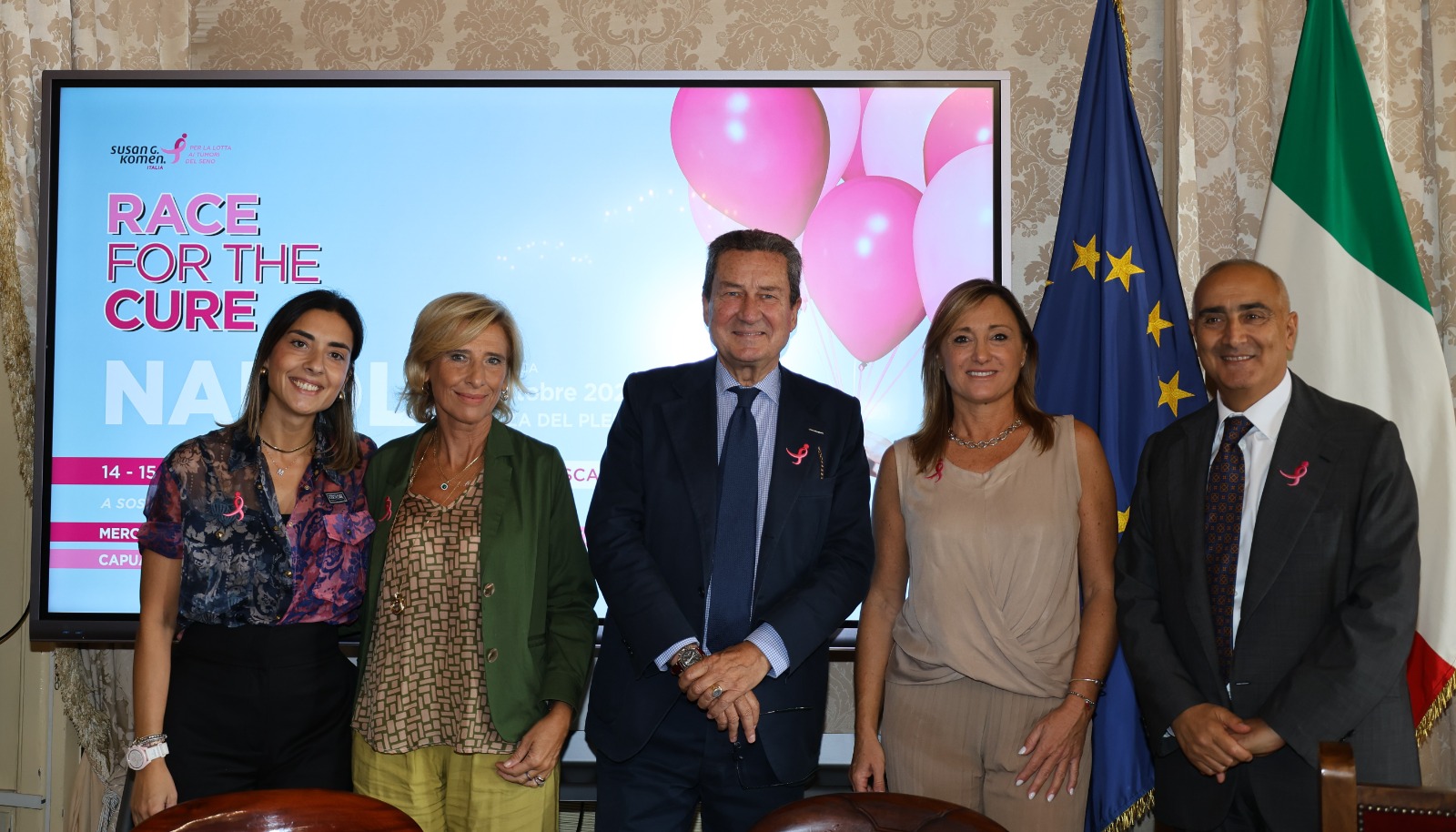 Presentata la "Race for the cure" Napoli