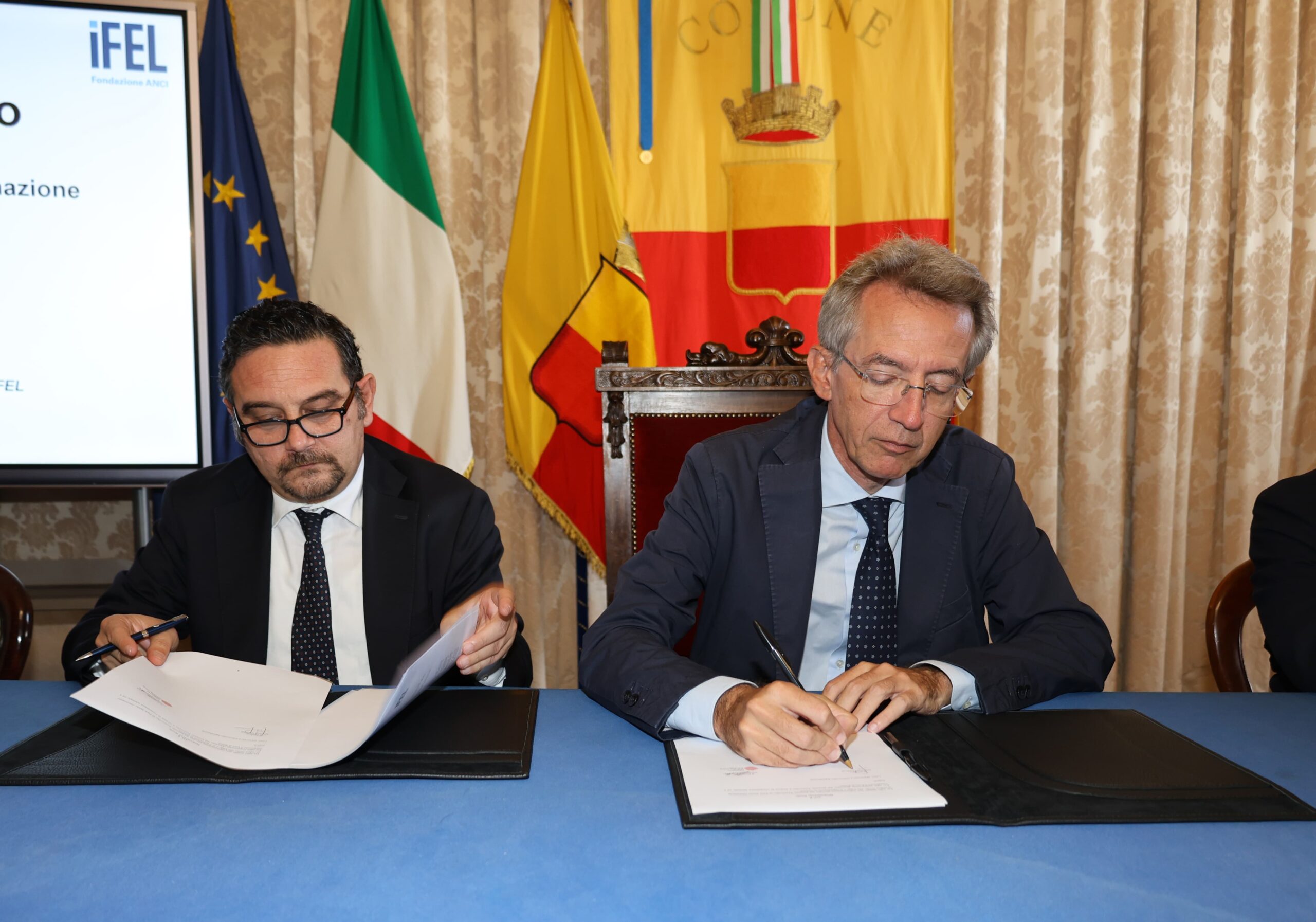 Protocollo d'intesa tra Comune di Napoli e IFEL