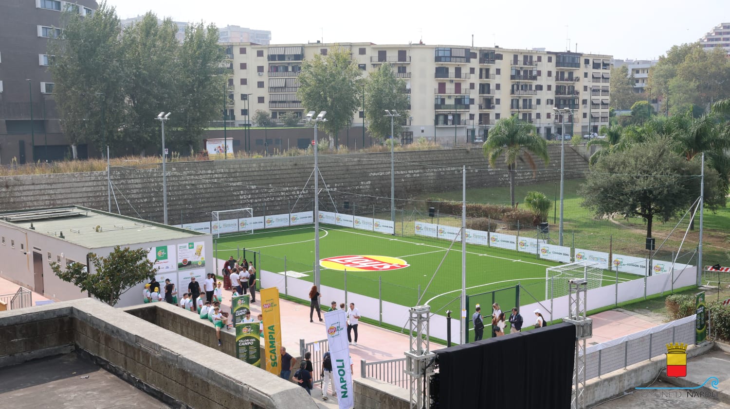 Inaugurato lo Scampia Stadium