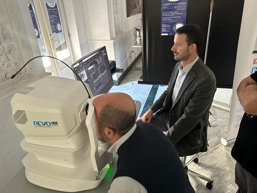 A Palazzo San Giacomo uno screening gratuito per la maculopatia