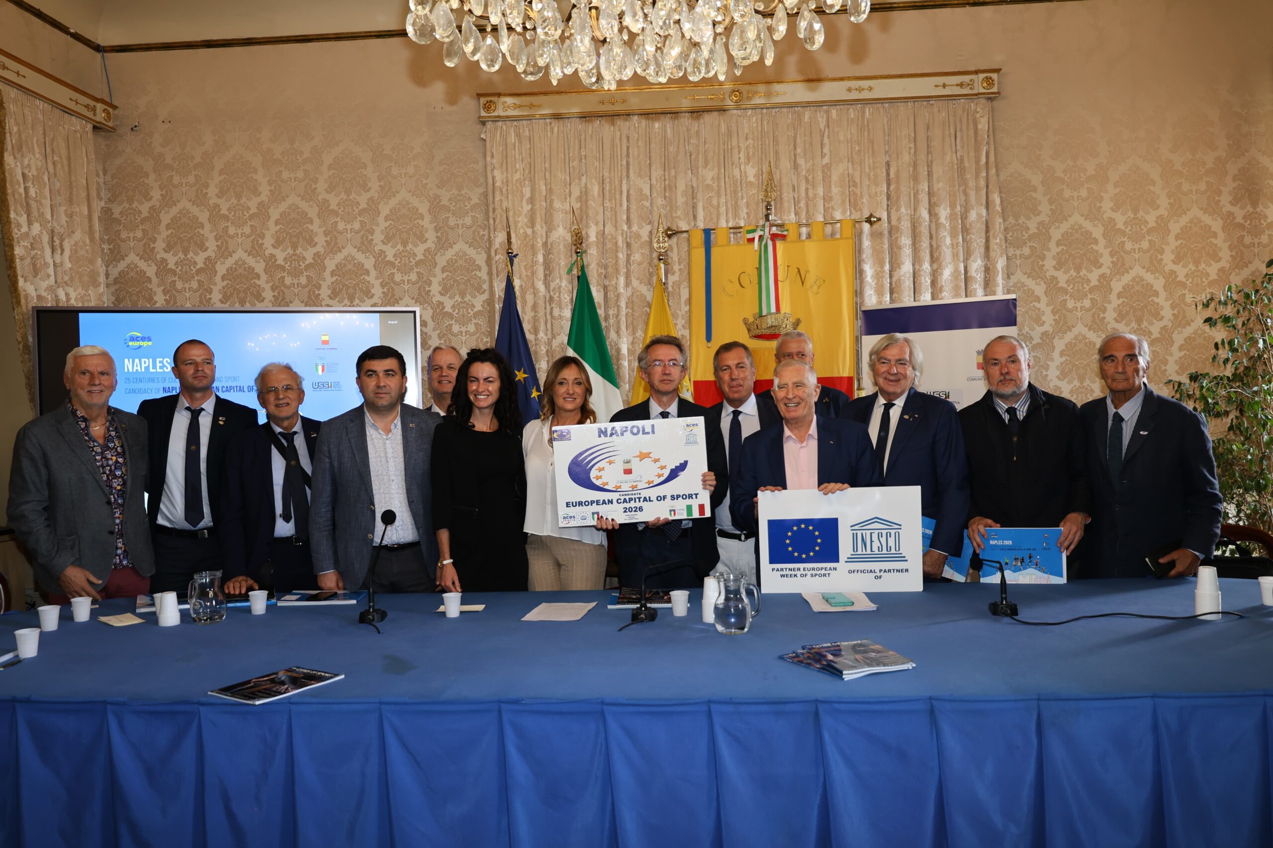 Sprint finale per Napoli Capitale Europea dello Sport 2026