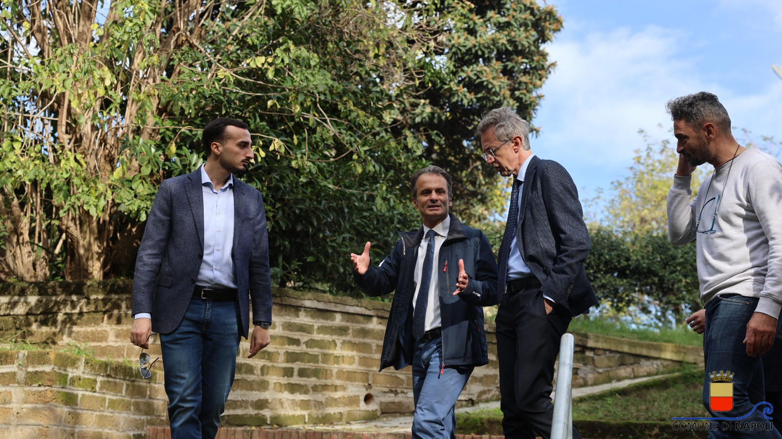 Inaugurato il parco Viviani