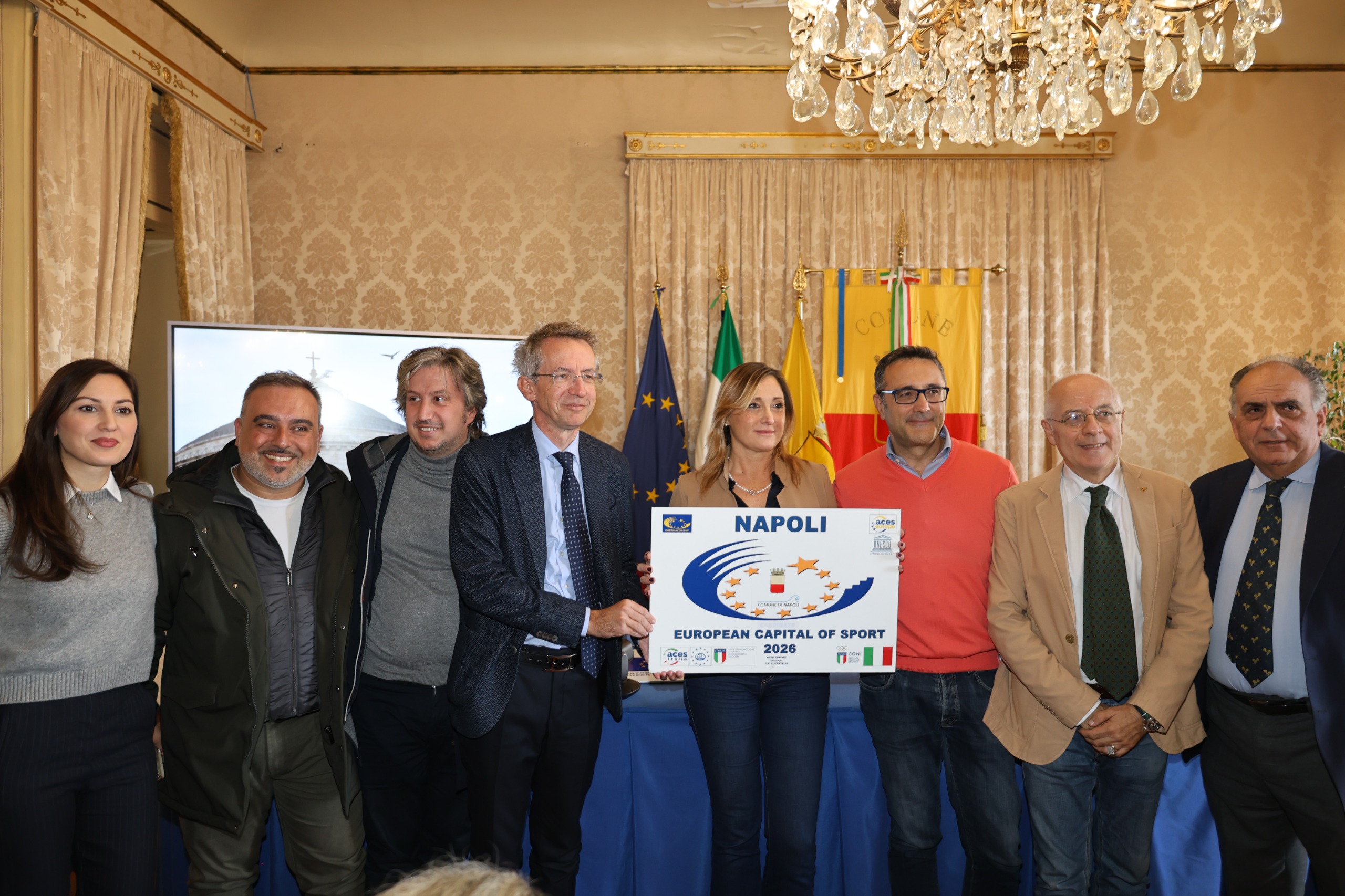 Napoli capitale europea dello sport 2026