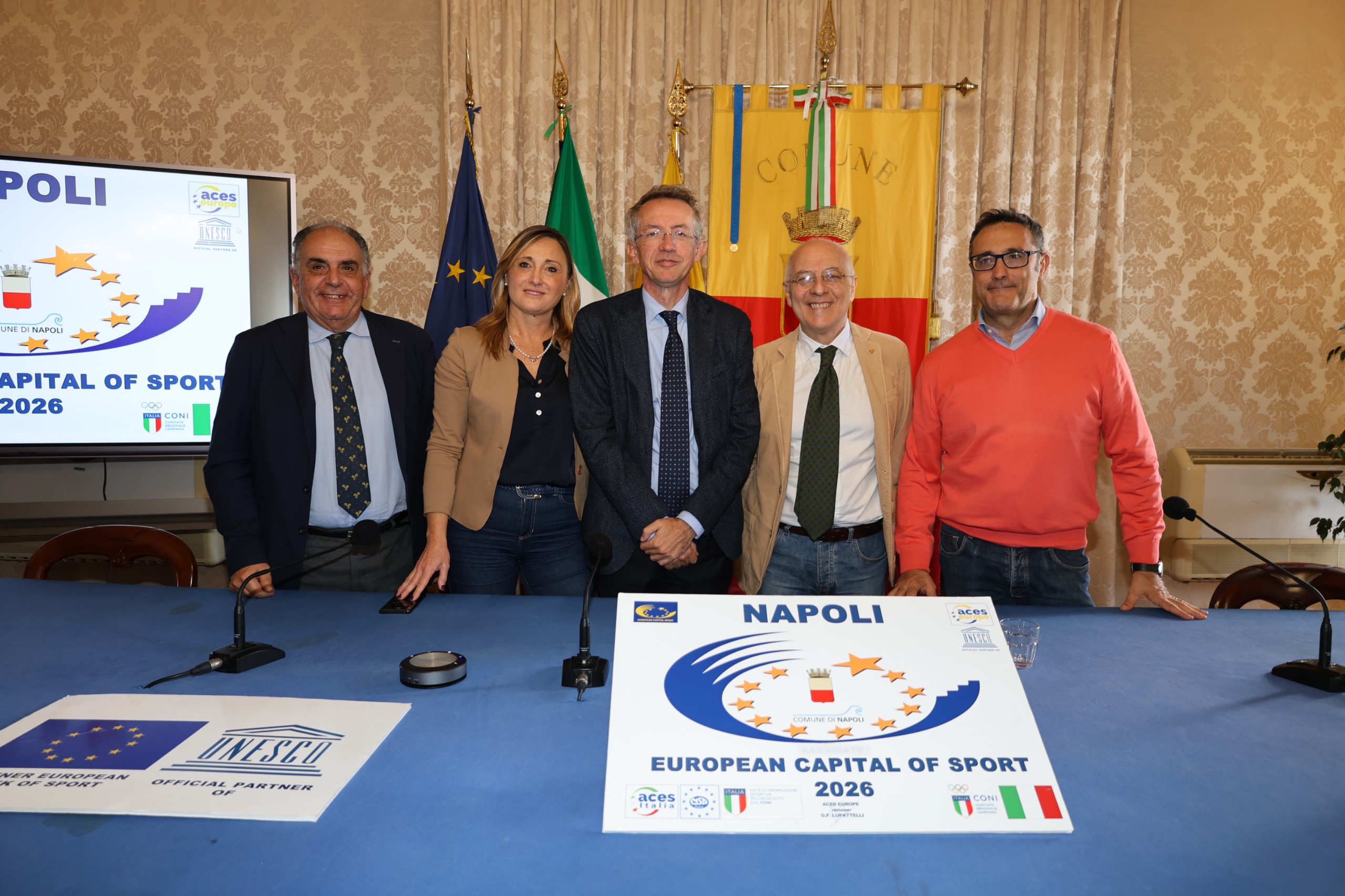 Napoli capitale europea dello sport 2026