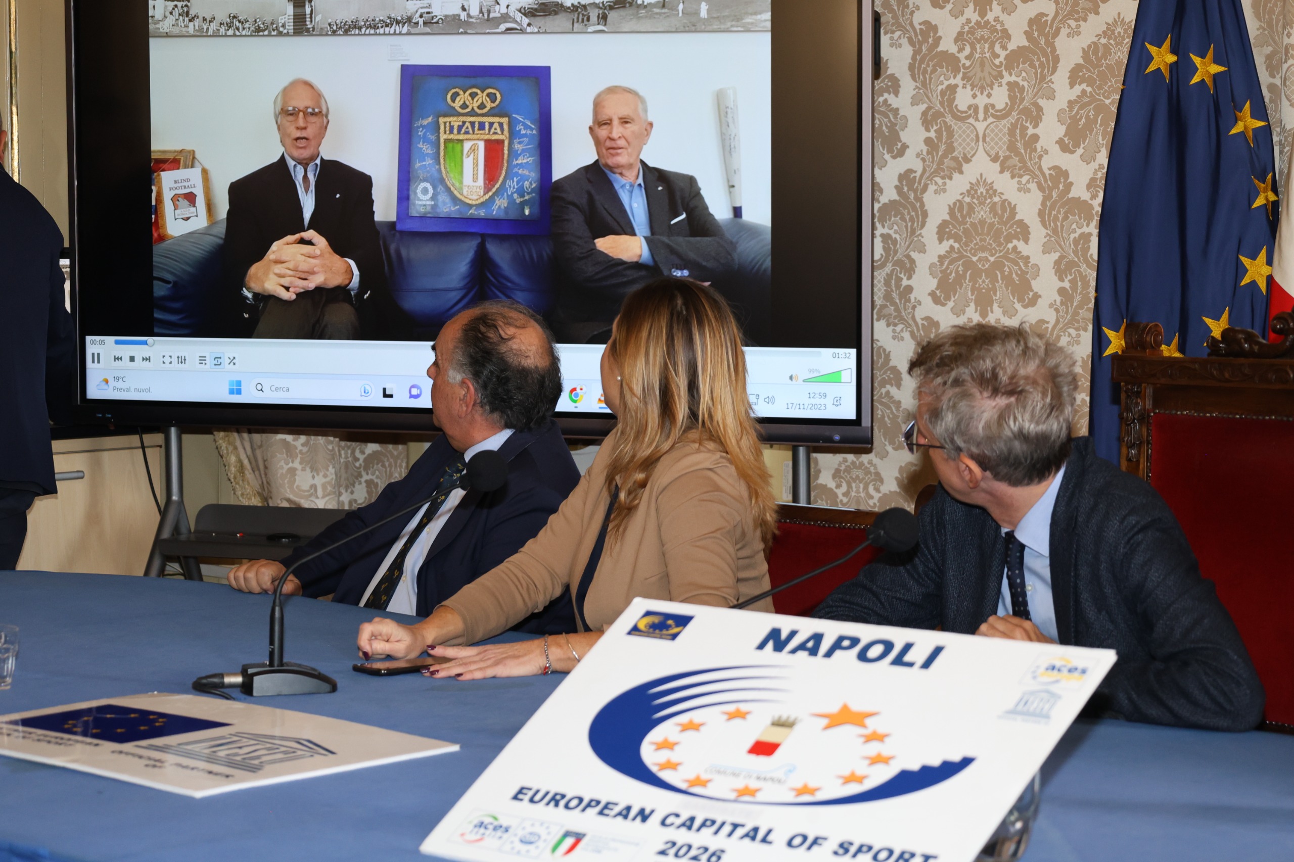Napoli capitale europea dello sport 2026