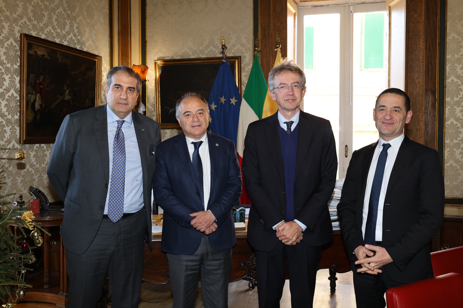 Firma del Protocollo d'intesa con Ferrovie dello stato