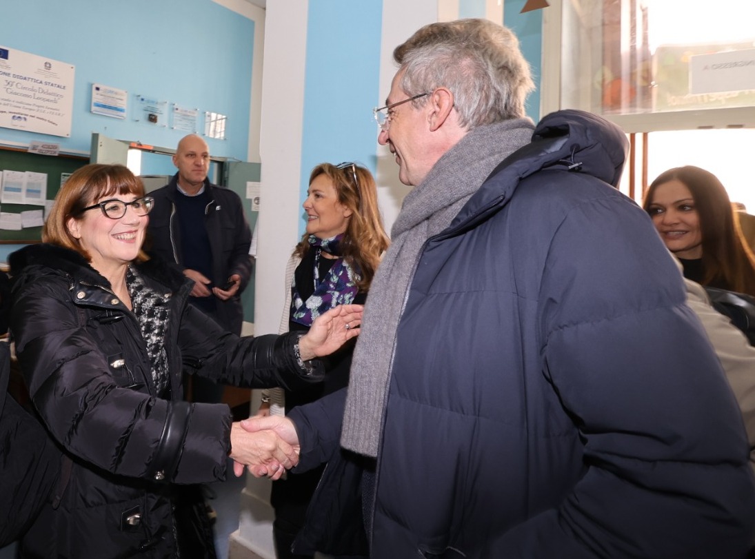 cortile scuola Leopardi
