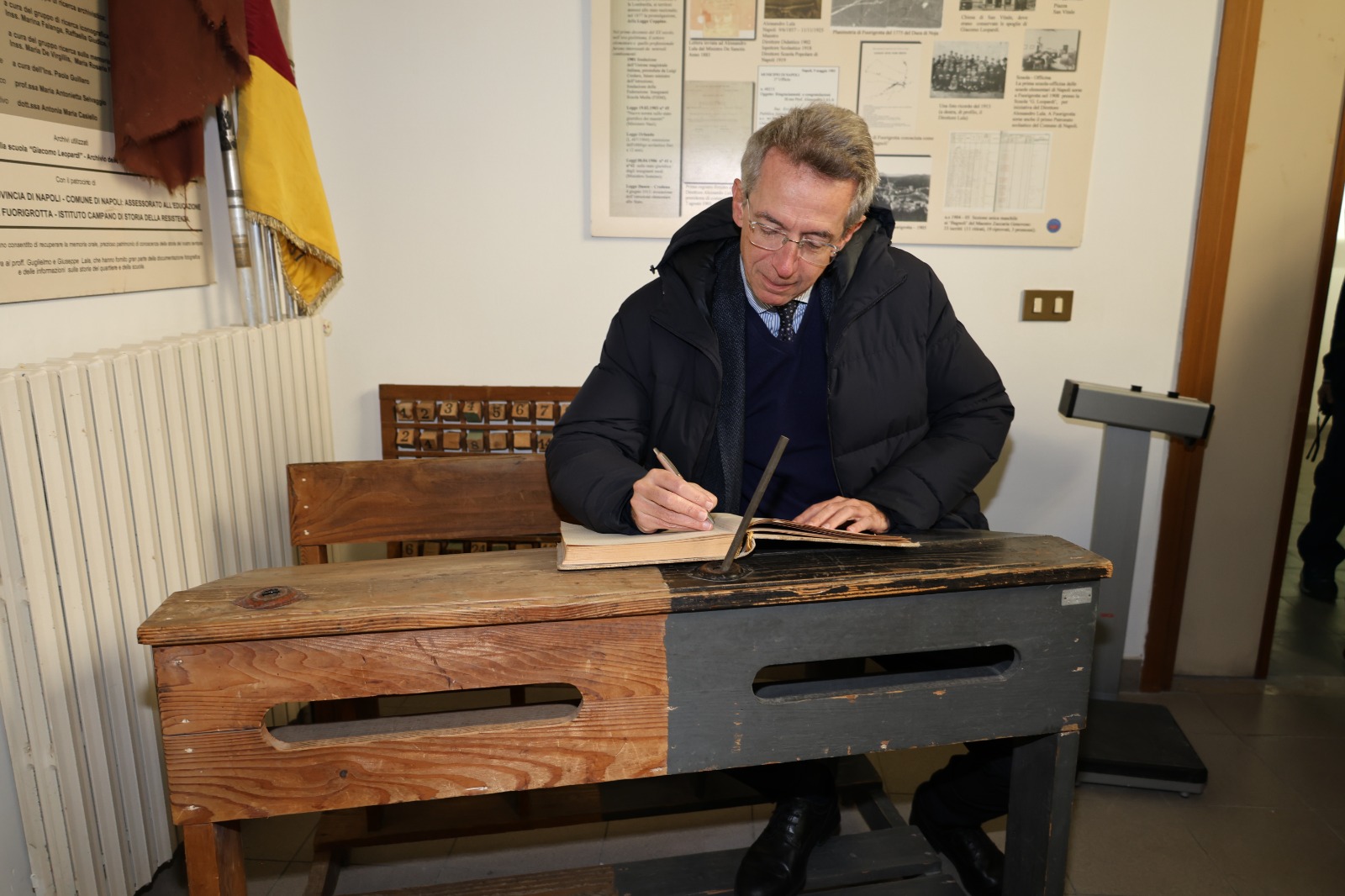 cortile scuola Leopardi