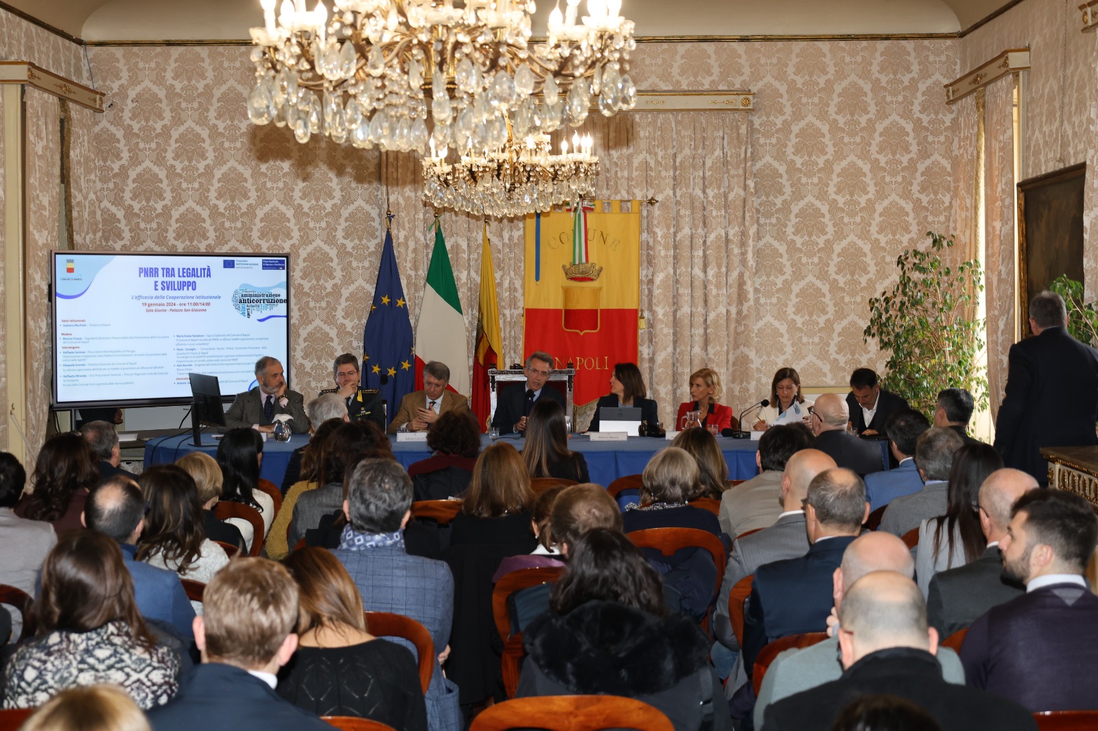 PNRR tra Legalità e Sviluppo, incontro in Sala Giunta