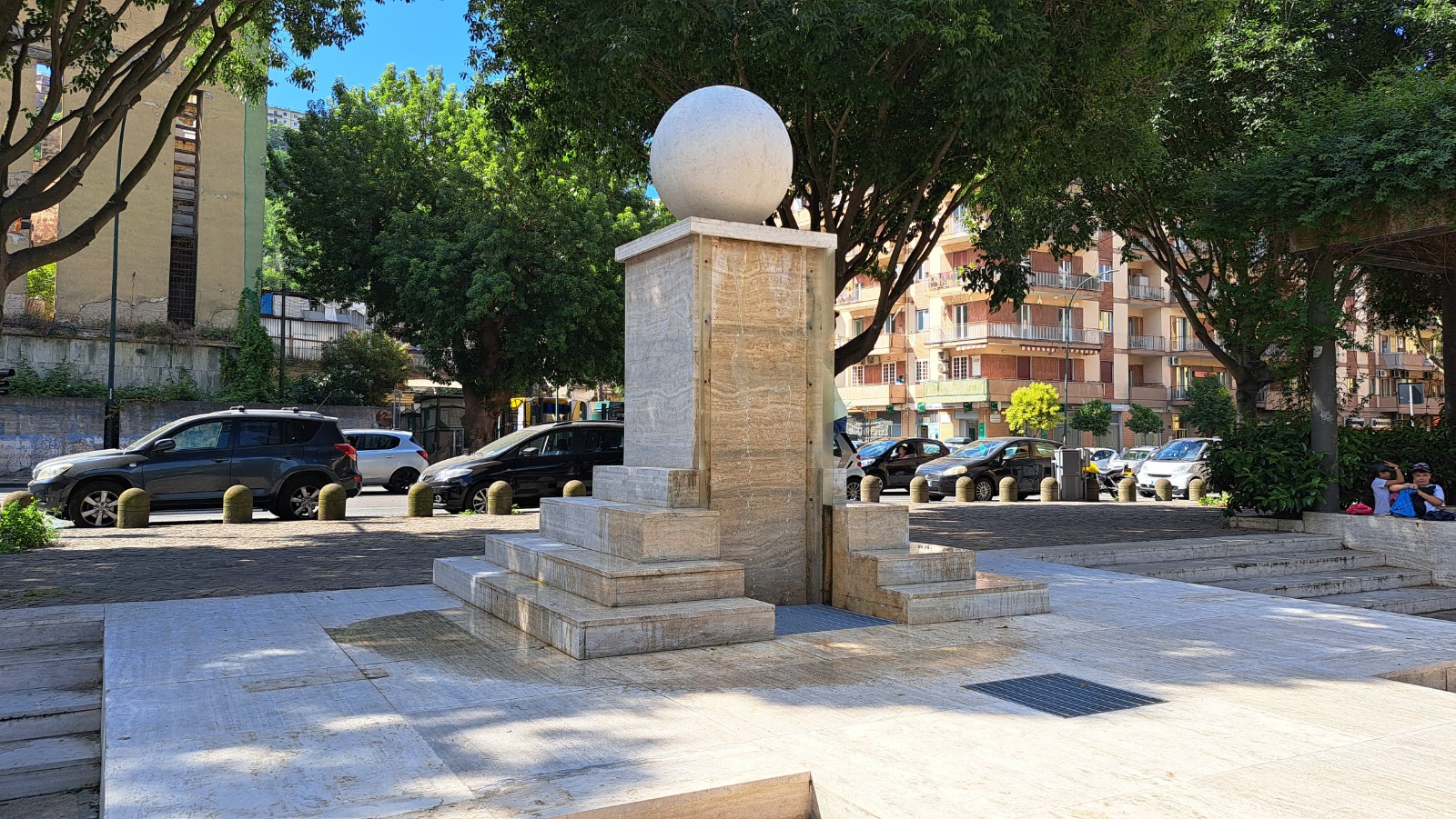 Completata la rifunzionalizzazione della fontana di piazza Italia 