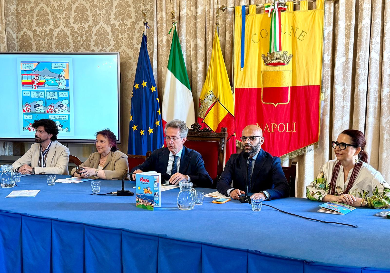 Pimpa va a Napoli: in libreria la guida per bambini