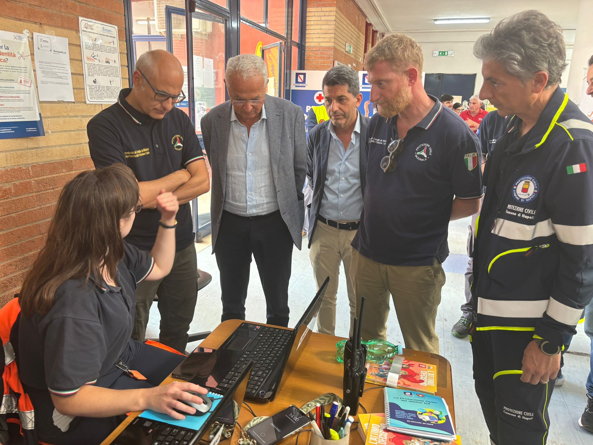 Esercitazione su bradisismo ai Campi Flegrei