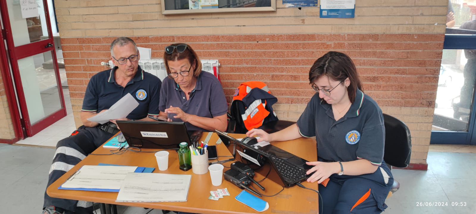 Esercitazione su bradisismo ai Campi Flegrei