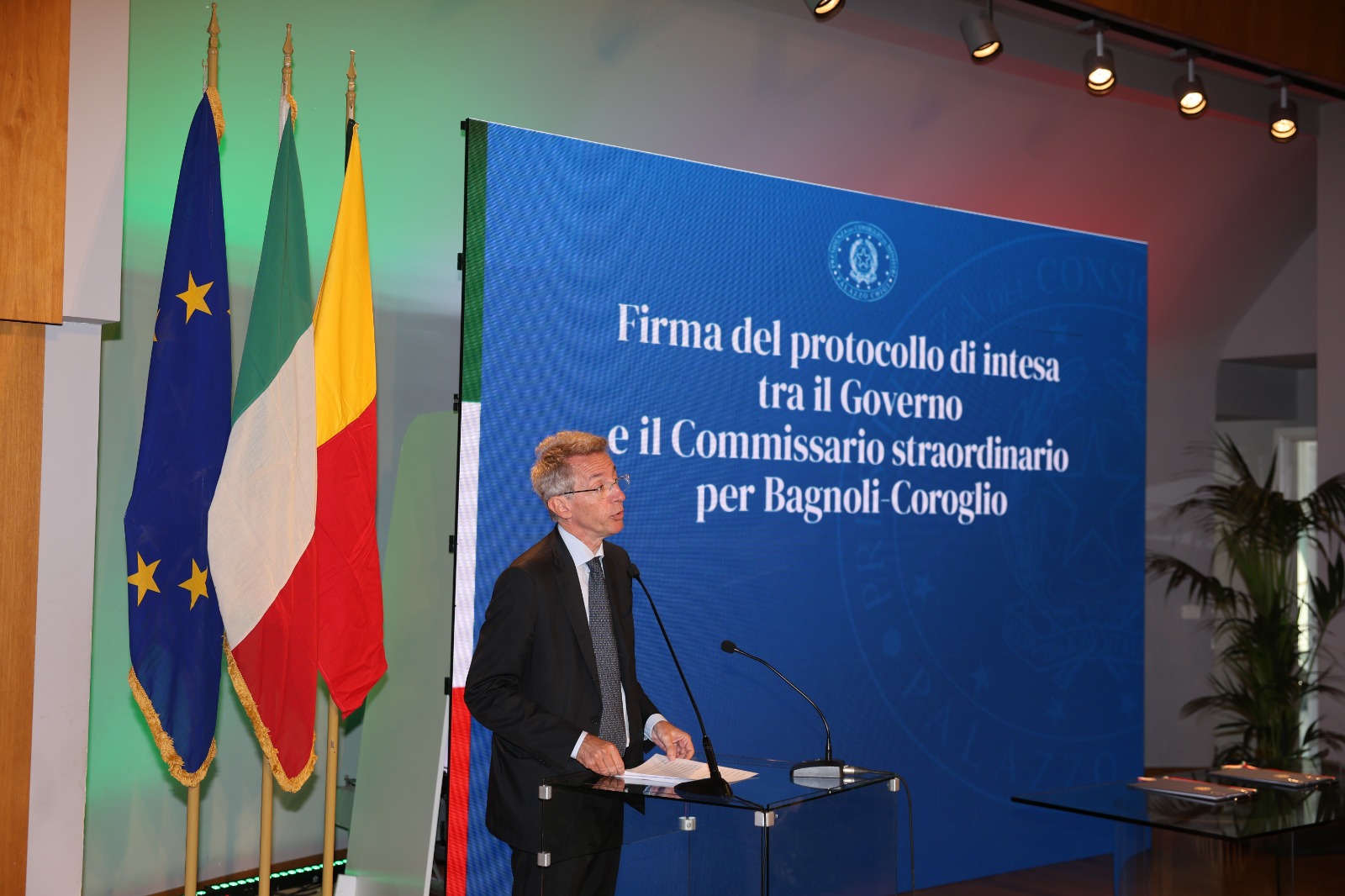 Firmato il Protocollo d'intesa per Bagnoli-Coroglio