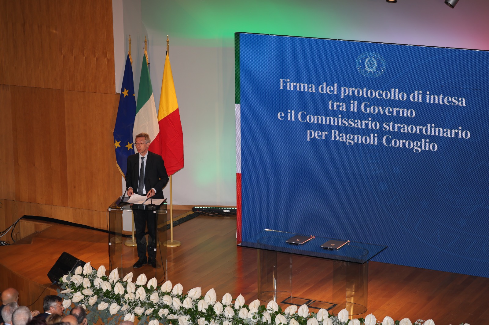 Firmato il Protocollo d'intesa per Bagnoli-Coroglio