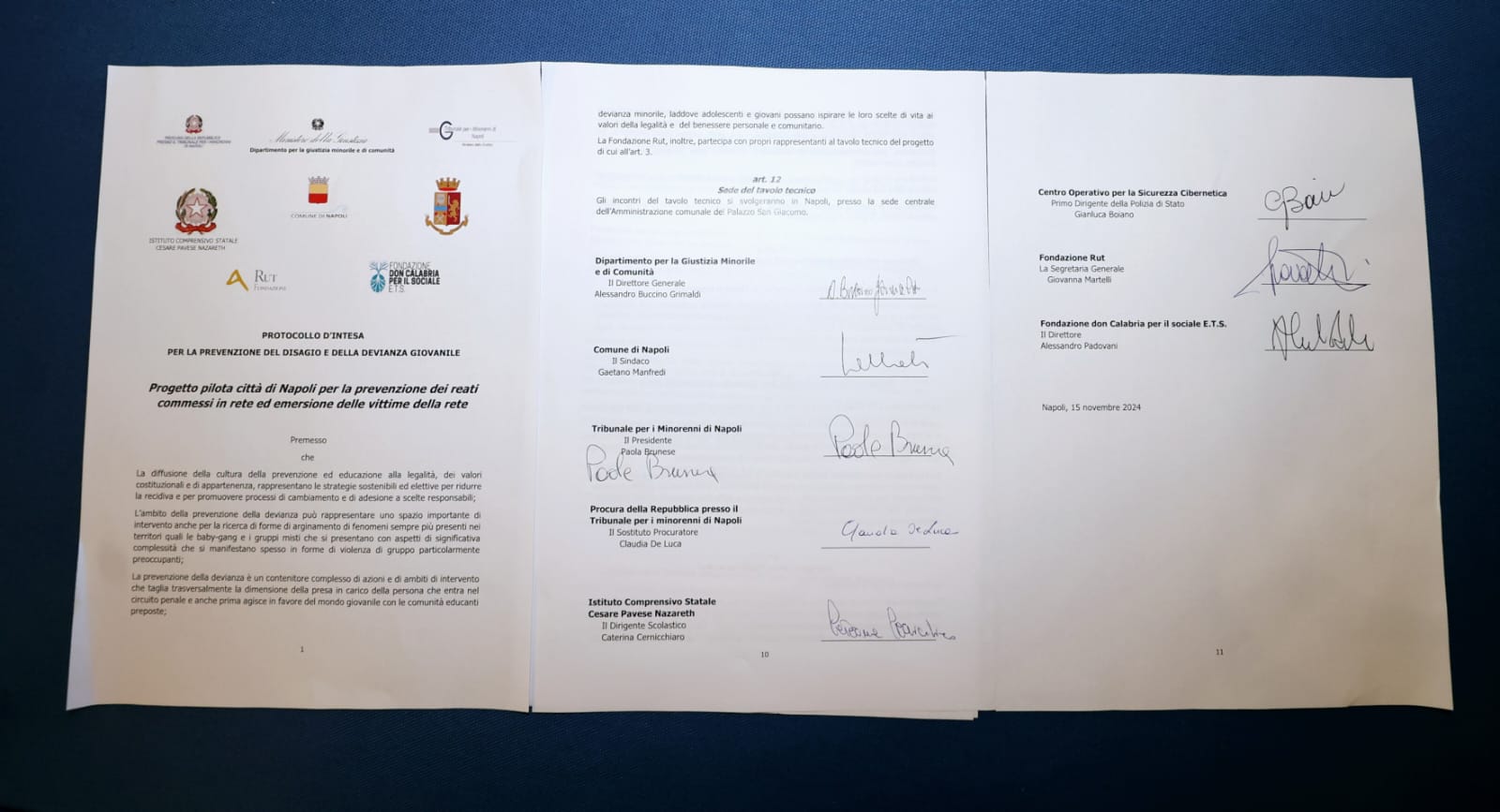 Protocollo d’Intesa per la prevenzione dei reati in rete e l’emersione delle vittime del web