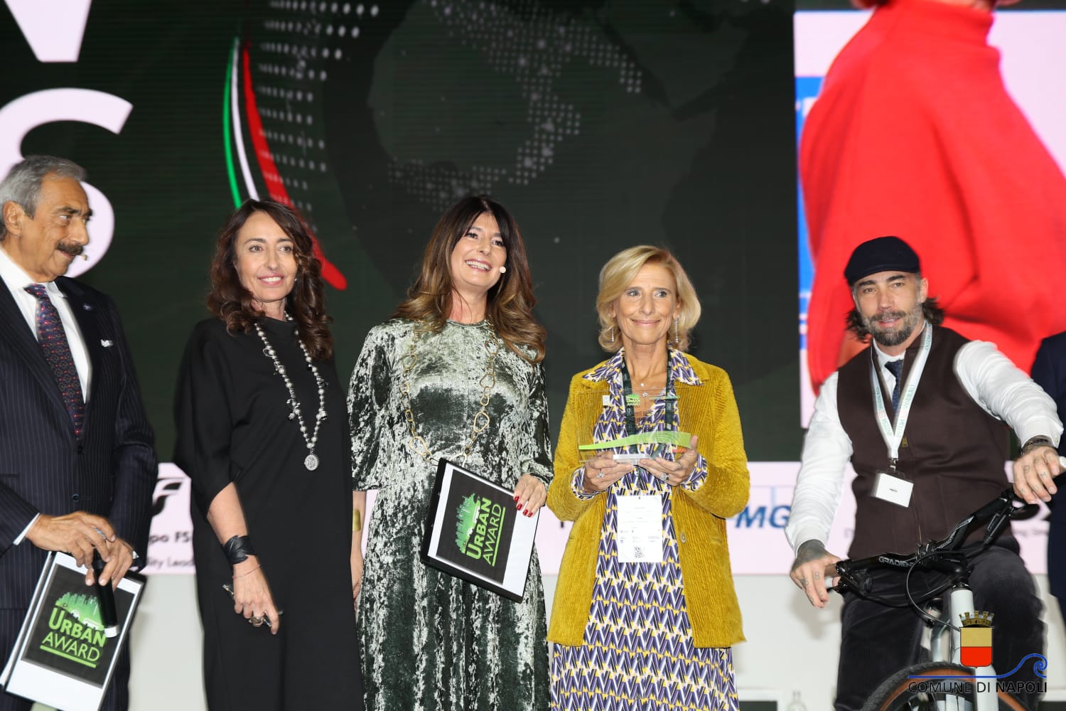 Urban Award, il Comune di Napoli premiato per i progetti di mobilità sostenibile