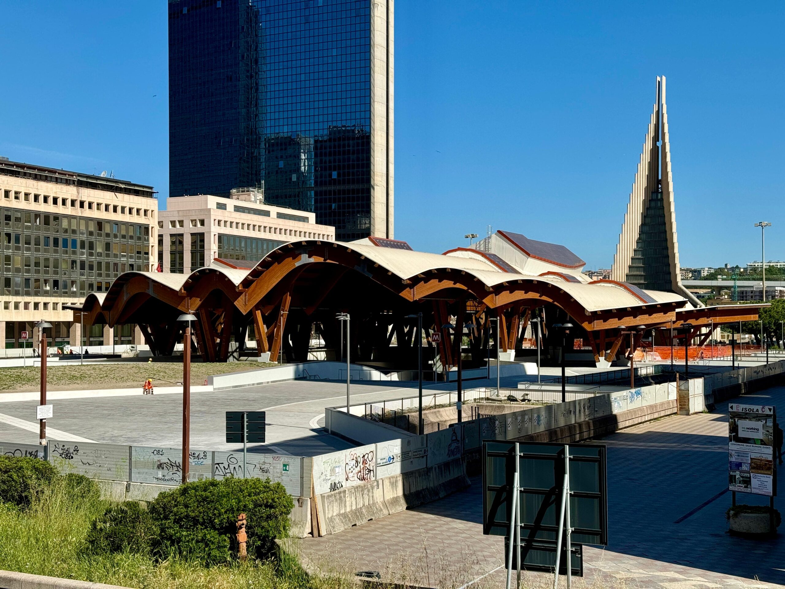 Completati le opere strutturali e gli impianti della stazione metro Centro Direzionale