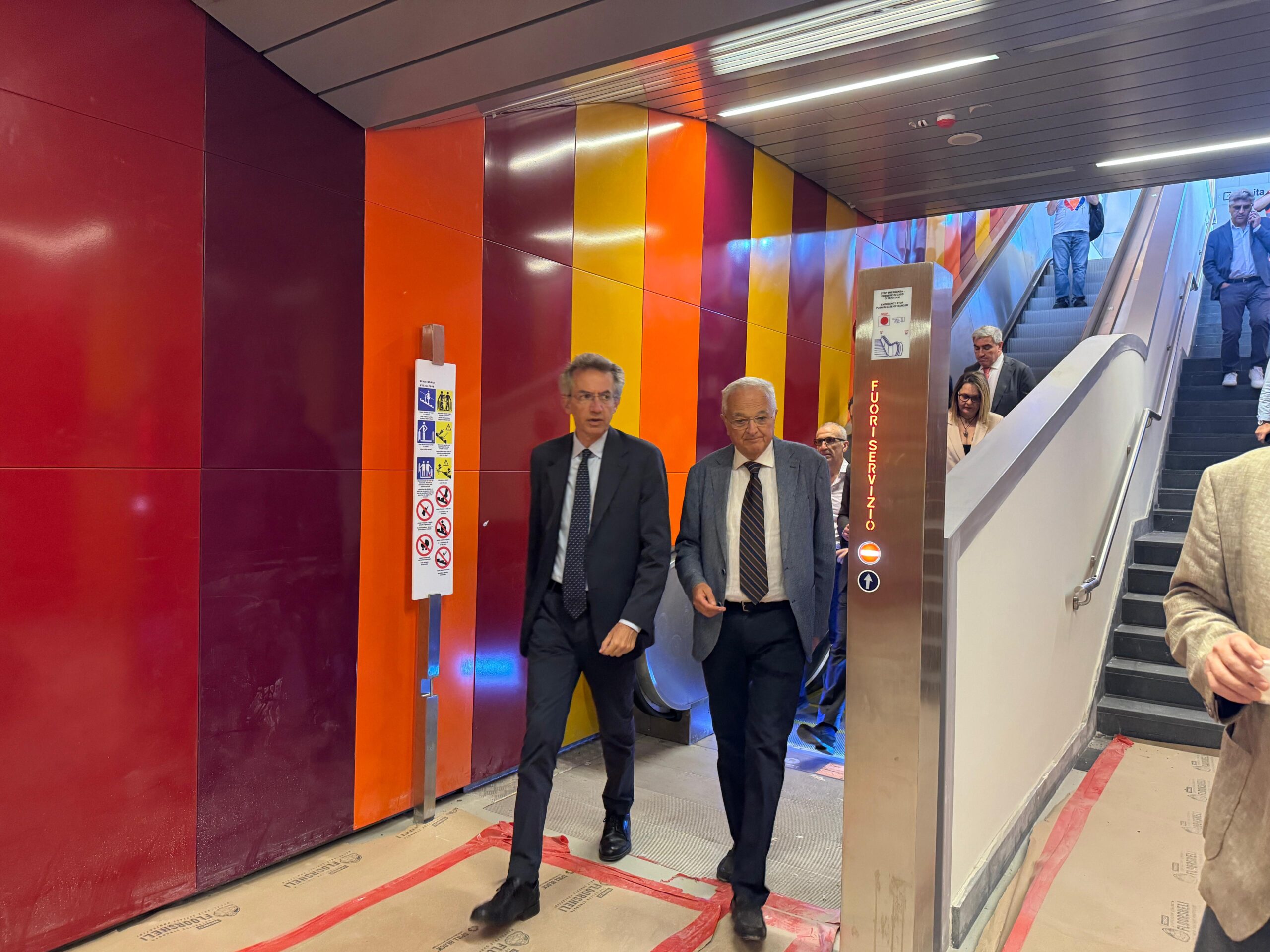 Completati le opere strutturali e gli impianti della stazione metro Centro Direzionale